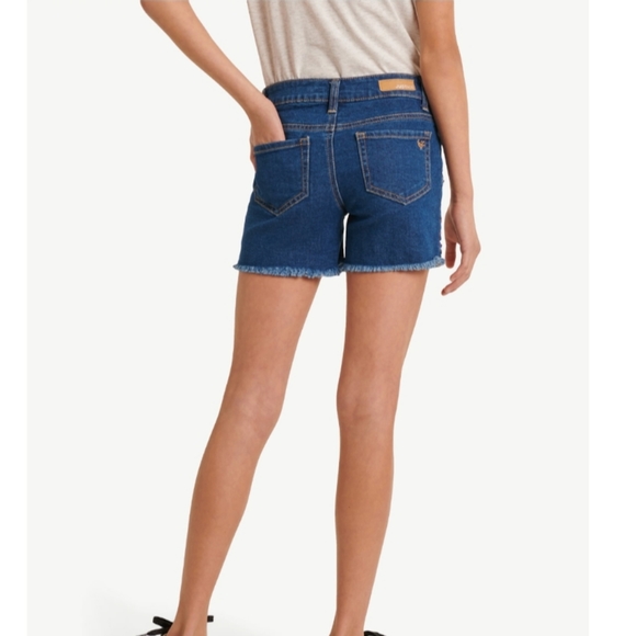 Justice Highrise Midi Sequin Shorts Girls - Picture 3 of 9